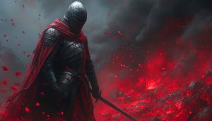 Epic Knight Wallpaper 4k - Medieval Warrior Knight Background