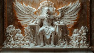 Zeus Wallpaper, God Wallpaper, Mythological Wallpaper, Ancient God Wallpaper, 4K