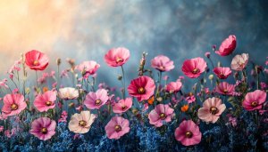 Pink Flower Wallpaper: Floral, Spring, Nature Aesthetic, 4K Resolution