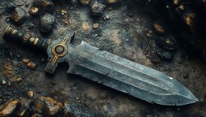 Sword Wallpaper: Fantasy Weapon 4K Wallpaper for Desktop and Mobile