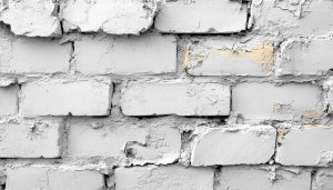 White Brick Wall Texture Wallpaper for Desktop and Mobile