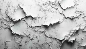 Cracked Wall Texture Wallpaper, Abstract White Surface Background for Desktop