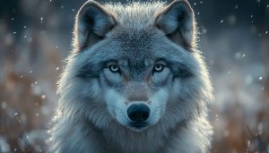 Wolf Wallpaper: Winter Wildlife Animal 4K Wallpaper for Desktop