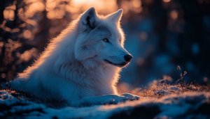 Arctic Wolf Wallpaper, Animal Wallpaper, Nature Wallpaper, 4k Wallpaper