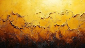 Golden Texture Wallpaper, Abstract Art Wallpaper, Dark Aesthetic Wallpaper