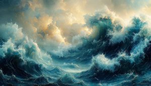 Ocean Wave Wallpaper: Aesthetic Sea Scenery for Desktop Backgrounds