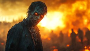 Apocalyptic Zombie Wallpaper: Horror, Undead, 4K, Backgrounds, The Walking Dead