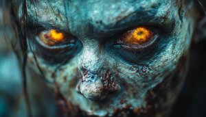 Horror Wallpaper: Zombie Eyes 4K Wallpaper, Halloween Wallpaper