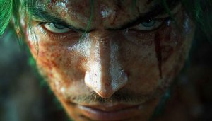 One Piece Zoro Anime Wallpaper: Roronoa Zoro Eye Close Up