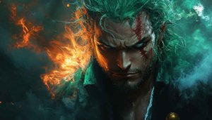 Roronoa Zoro Wallpaper, One Piece Anime Wallpaper, 4k Desktop Wallpaper