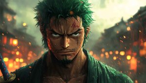 Zoro Wallpaper: Roronoa Zoro 4K Wallpaper for Desktop, Laptop, Mobile