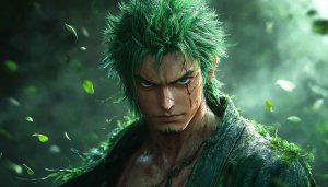 Zoro One Piece Wallpaper: 4K Anime, Character, Green Hair