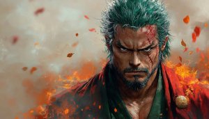 Roronoa Zoro Wallpaper 4k - One Piece Anime Wallpaper