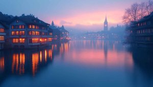 Zurich Cityscape Wallpaper, Switzerland Landscape Wallpaper, Cityscape 4k Wallpaper