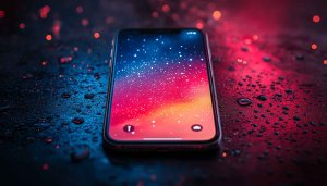 Starry Smartphone Wallpaper 4K: Mobile Background, Phone Display, Tech Art