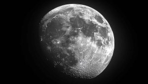Detailed Moon Surface Texture Astronomy Photography Mobile Desktop Wallpaper