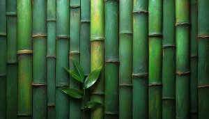 Green Bamboo Forest Aesthetic Wallpaper 4K Desktop Mobile Background
