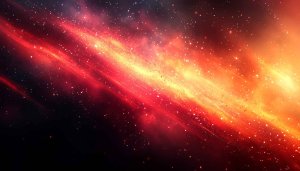 Red Orange Galaxy Nebula Cosmic 4K Desktop Background Wallpaper