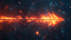Flaming Arrow 4K Desktop Background - Fiery Arrow Mobile Wallpaper