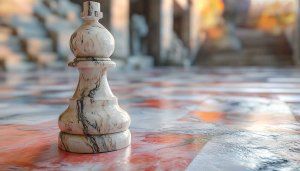 Chess Game Piece Marble Texture Background 4K Desktop Wallpaper
