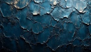 Textured Blue Abstract Art Wallpaper for Desktop, Mobile Background
