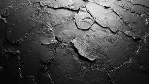 Black Stone Texture 4K Desktop Wallpaper | Dark Rock Background