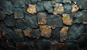 Grunge Texture Dark Stone Wall 4K Desktop Background Wallpaper
