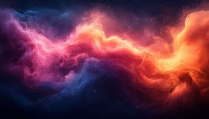 Vibrant Nebula Space Art 4K Desktop Wallpaper, Mobile Backgrounds