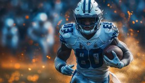Dallas Cowboys Running Back 4K Wallpaper for Desktop and Mobile
