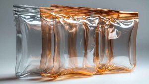 High Resolution Plastic Bag Packaging Mockup 4K Desktop Background