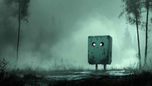 Spooky Creature HD Wallpaper Dark Fantasy Aesthetic Desktop Background