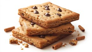 Delicious Chocolate Chip Cookies Stack - Free Dessert Wallpaper