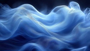Abstract Blue Wave 4K Desktop Wallpaper, Ocean Water Background
