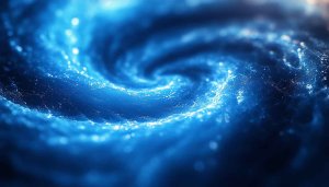 Abstract Blue Swirl Galaxy 4K Desktop Wallpaper Computer Backgrounds