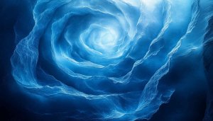 Abstract Blue Waves Desktop Wallpaper 4K, Mobile Background Free