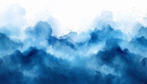 Abstract Blue Watercolor Texture Mobile and Desktop Background Wallpaper
