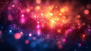 Colorful Glittering Lights 4K Wallpaper for Desktop and Mobile Background