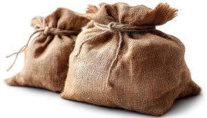 Two Burlap Sacks Mobile Background Rustic Texture Desktop Wallpaper