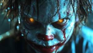 IT Movie Pennywise Scary Clown Mobile Wallpaper 4K Background Free