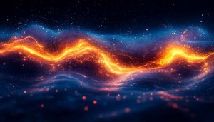 Fiery Galaxy 4K Desktop Wallpaper Abstract Space Background