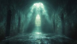 Creepy Dungeon 4K Wallpaper for Desktop or Mobile Background