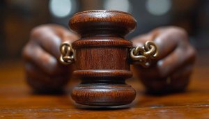 Justice Gavel Mobile Wallpaper Legal Courtroom Background