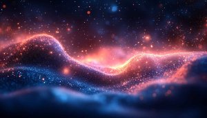 Abstract Sparkling Landscape 4K Desktop Background Free Mobile Wallpaper