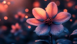 Dewy Flower 4K Wallpaper - Free Floral Desktop Background