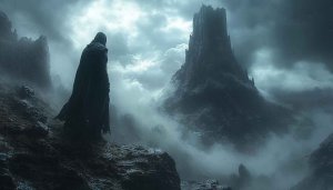 Dark Lord Tower Fortress 4K Desktop Wallpaper Free Mobile Background