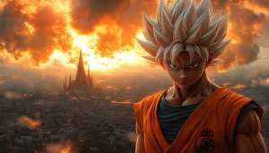 Goku Super Saiyan God 4K Wallpaper Dragon Ball Z Anime