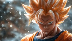 Goku Super Saiyan 4K Mobile Wallpaper Dragon Ball Z Art