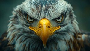 Bald Eagle Close-Up 4K Desktop Wallpaper Free Mobile Background