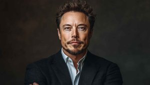 Elon Musk Portrait Wallpaper, Entrepreneur Mobile Background, Free CEO Image