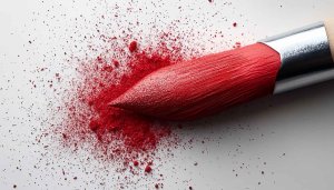 Red Paint Brush Detail Fine Art Mobile Background Wallpaper